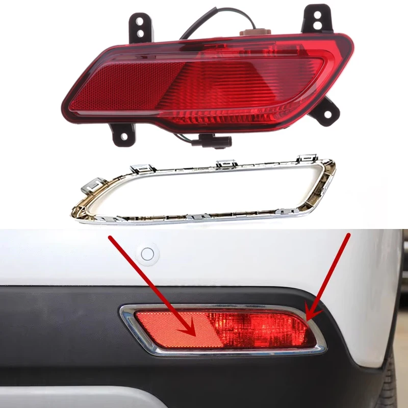 For Changan CS35 2017 2018 Rear Tail Light Assembly Rear Bumper Fog Light Reversing Brake Lamp Frame Chrome Strip
For Changan CS35 2017 2018 Rear Tail Light Assembly Rear Bumper Fog Light Reversing Brake Lamp Frame Chrome Strip