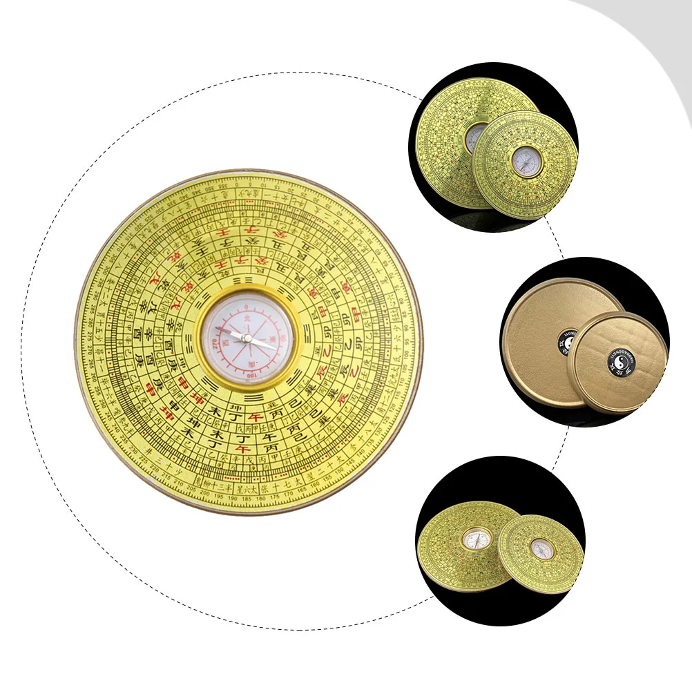 Compass Outdoor Survival Gear Fengshui Supplies Traditional Chinese Life-saving Decorative Alloy Prime Retro Travel Camping
Compass Outdoor Survival Gear Fengshui Supplies Traditional Chinese Life-saving Decorative Alloy Prime Retro Travel Camping