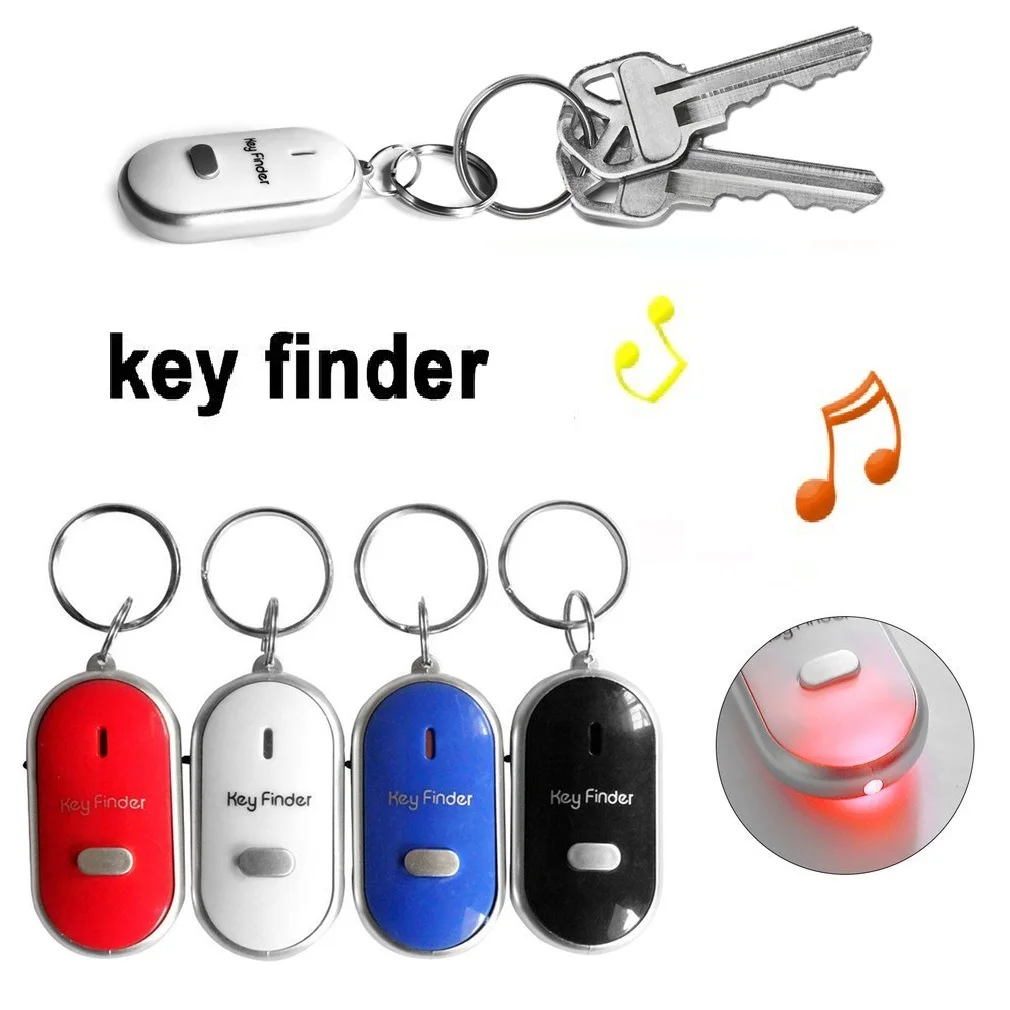 Mini LED Whistle Anti Lost Key Finder Alarm Wallet Pet Tracker Smart Flashing Beeping Remote Locator Keychain Tracer Key Finder
Mini LED Whistle Anti Lost Key Finder Alarm Wallet Pet Tracker Smart Flashing Beeping Remote Locator Keychain Tracer Key Finder