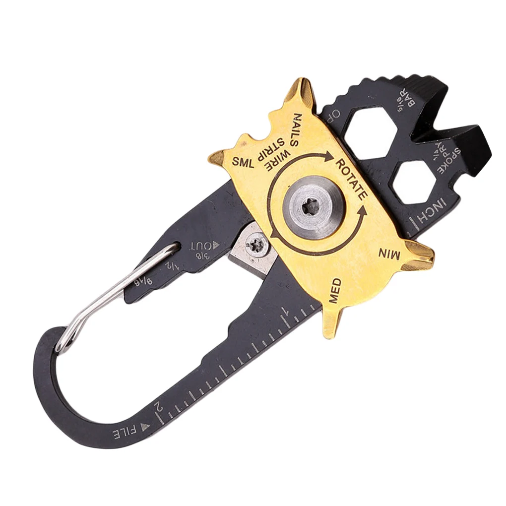 20 In 1 Pocket Outdoor Multi Tools Portable EDC Gear Multipurpose Fixr Multifunction Carabiner Tools Camping Key Ring Tools
20 In 1 Pocket Outdoor Multi Tools Portable EDC Gear Multipurpose Fixr Multifunction Carabiner Tools Camping Key Ring Tools