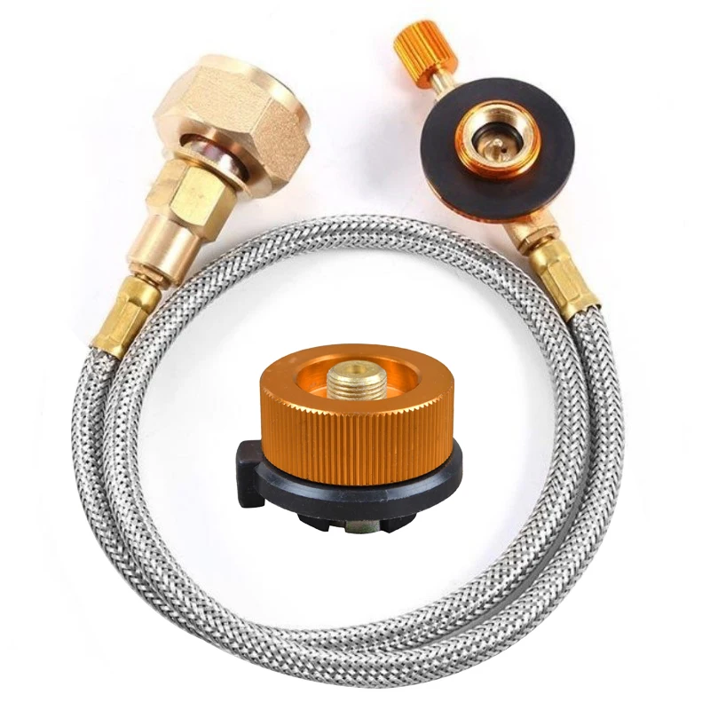 Outdoor Camping Gas Stove Propane Refill Adapter Burner LPG Flat Cylinder tank Coupler Container Adapter Save Durable Metal Tube
Outdoor Camping Gas Stove Propane Refill Adapter Burner LPG Flat Cylinder tank Coupler Container Adapter Save Durable Metal Tube
