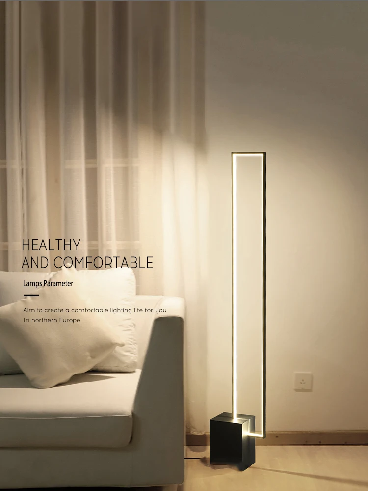 Postmodern Creative Floor Lamp Nordic Home LED Floor Light Living Room Study Bedroom Restaurant Rectangle Vertical Table Lamp
Postmodern Creative Floor Lamp Nordic Home LED Floor Light Living Room Study Bedroom Restaurant Rectangle Vertical Table Lamp