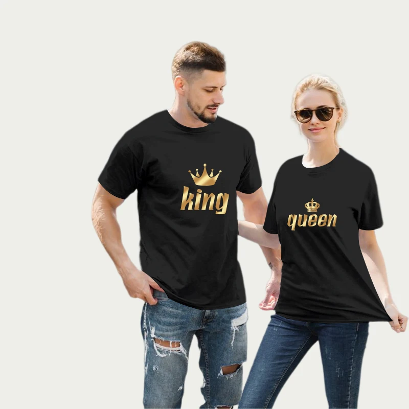 Summer men and women couple fashion solid color round neck T-shirt casual breathable loose couple short-sleeved sexy T-shirt
Summer men and women couple fashion solid color round neck T-shirt casual breathable loose couple short-sleeved sexy T-shirt