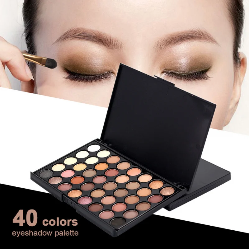 40 Color Matte Eyeshadow Palette Glitter Shimmer Eye Shadow Palette Long Lasting Eye Makeup Tools Women Cosmetic Eye Pigments
40 Color Matte Eyeshadow Palette Glitter Shimmer Eye Shadow Palette Long Lasting Eye Makeup Tools Women Cosmetic Eye Pigments