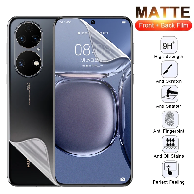 Защитная пленка для Huawei P50 Pro, полное покрытие, матовая Гидрогелевая пленка, для Huawei P40, P30, P20, P10 Pro Lite, P Smart Z
Защитная пленка для Huawei P50 Pro, полное покрытие, матовая Гидрогелевая пленка, для Huawei P40, P30, P20, P10 Pro Lite, P Smart Z