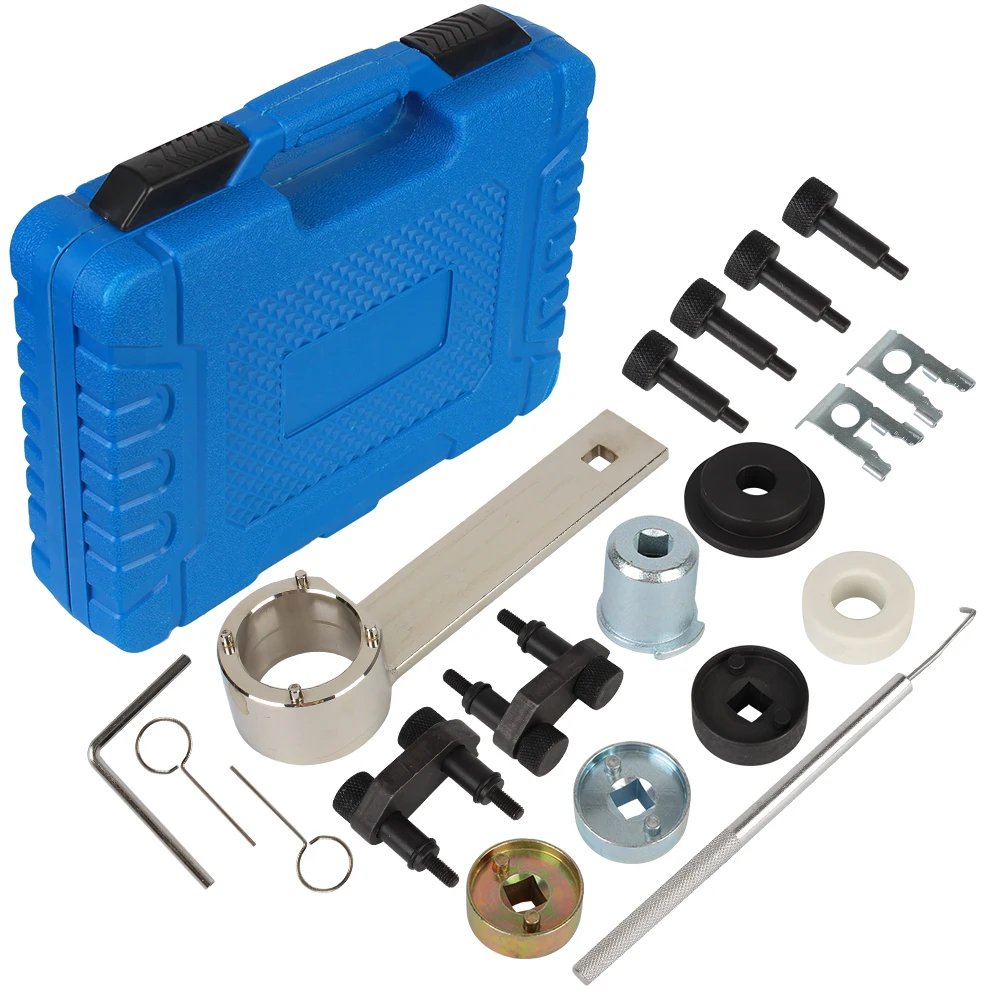 Camshaft Locking Alignment Engine Timing Tool Kit T40271 T40196 T10368 T10355 EA888 For VW AUDI VAG 1.8 2.0 TSI/TFSI Car Repair
Camshaft Locking Alignment Engine Timing Tool Kit T40271 T40196 T10368 T10355 EA888 For VW AUDI VAG 1.8 2.0 TSI/TFSI Car Repair