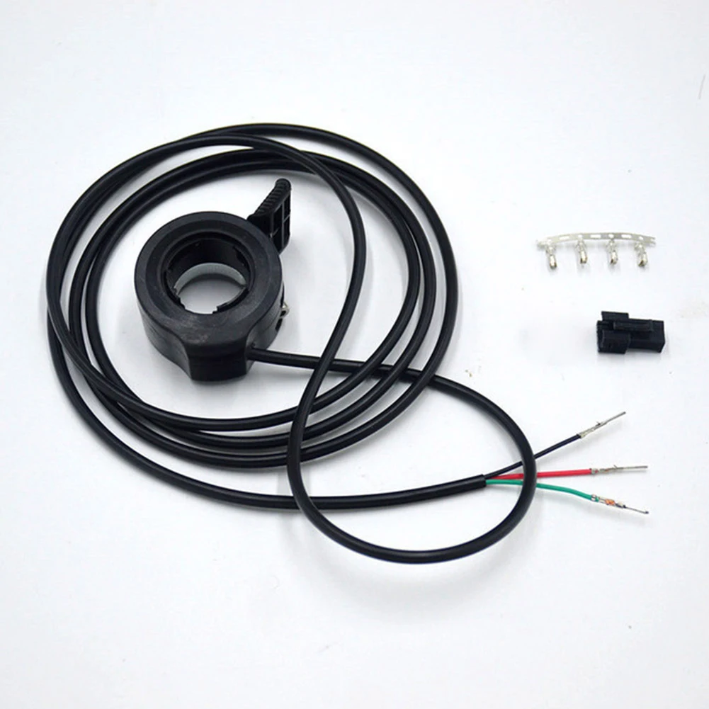 Outdoor Thumb Throttle E-Bike Parts Assembly Replacement 3 Wire Black, Electric Bike, Electric Scooter
Outdoor Thumb Throttle E-Bike Parts Assembly Replacement 3 Wire Black, Electric Bike, Electric Scooter