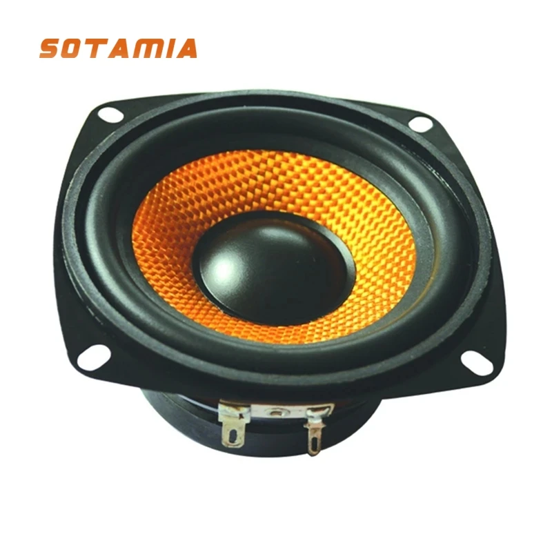 SOTAMIA 1 шт. 4 дюймовый динамик вуфера 4 Ом 15 Вт DIY профессиональный мультимедийный домашний музыкальный сабвуфер динамик Аудио Бас громкоговоритель
SOTAMIA 1 шт. 4 дюймовый динамик вуфера 4 Ом 15 Вт DIY профессиональный мультимедийный домашний музыкальный сабвуфер динамик Аудио Бас громкоговоритель