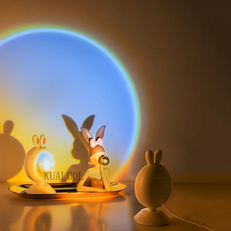 Cute Pet Sunset Projector Night Light USB/Chargeable Rainbow Led Light Living Room Bedroom Decor Colorful Atmosphere Table Lamp
Cute Pet Sunset Projector Night Light USB/Chargeable Rainbow Led Light Living Room Bedroom Decor Colorful Atmosphere Table Lamp