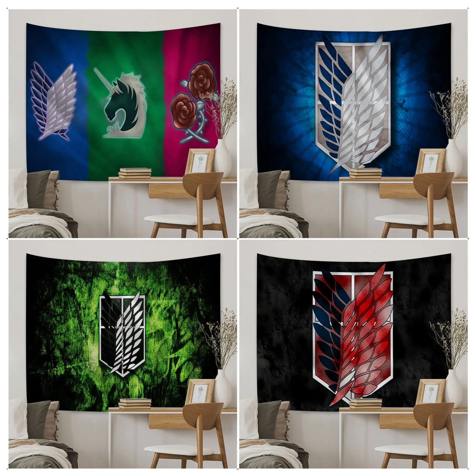 Attack On Titan Logo Wall Tapestry Bohemian Wall Tapestries Mandala Decor Blanket
Attack On Titan Logo Wall Tapestry Bohemian Wall Tapestries Mandala Decor Blanket