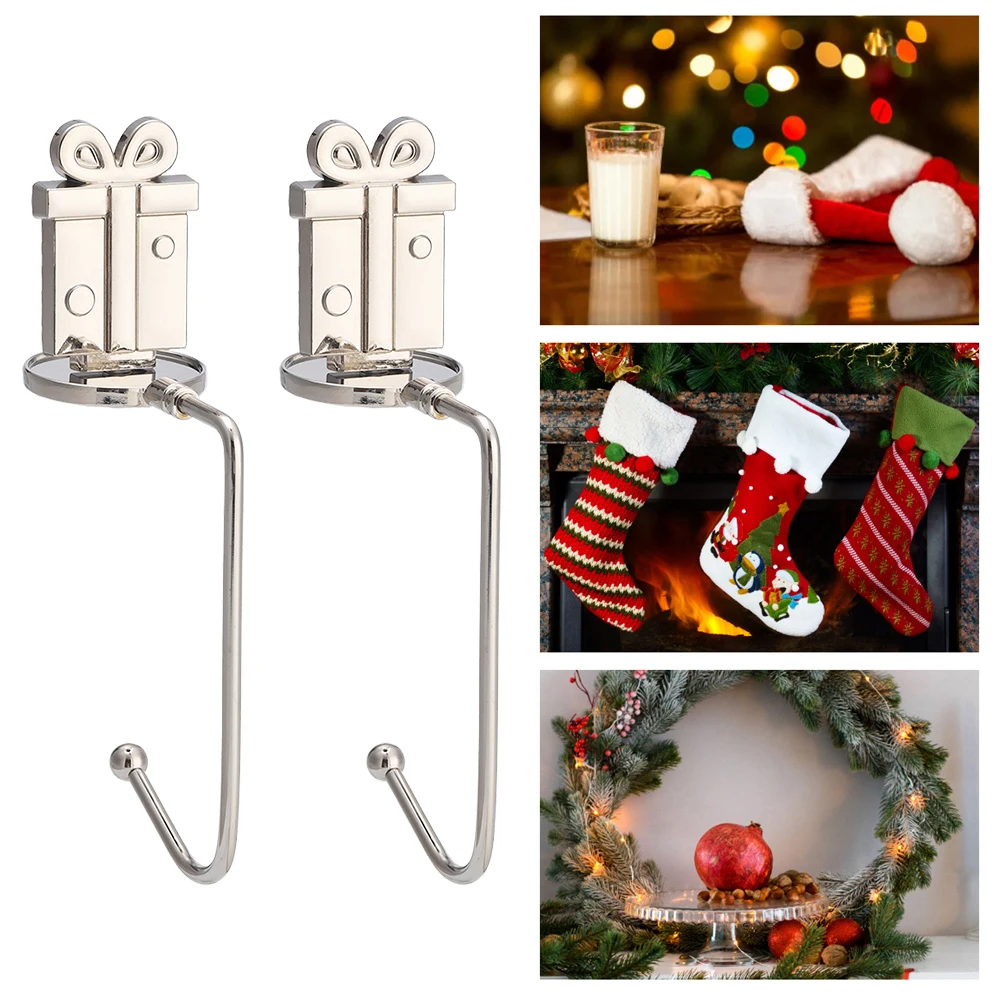 2pc Christmas Stocking Hook Stainless Steel Mantel Shelf Christmas Stock Holder Door Wreath Hook Merry Christmas Xmas Tree Decor
2pc Christmas Stocking Hook Stainless Steel Mantel Shelf Christmas Stock Holder Door Wreath Hook Merry Christmas Xmas Tree Decor