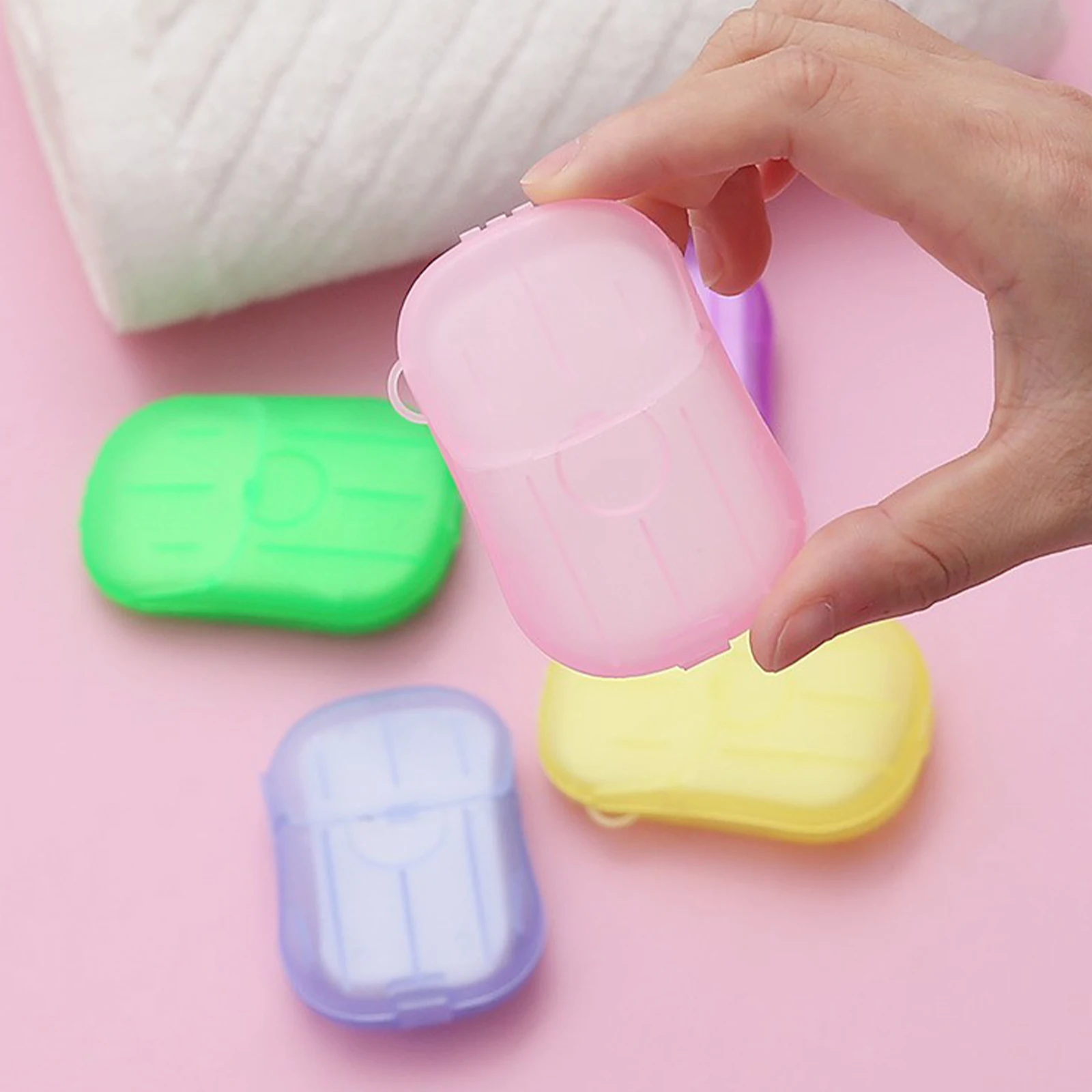 20Pcs/box Disposable Soap Paper Travel Soap Paper Washing Hand Bath Clean Scented Slice Sheets Mini Paper Soap Bathroom Supplies
20Pcs/box Disposable Soap Paper Travel Soap Paper Washing Hand Bath Clean Scented Slice Sheets Mini Paper Soap Bathroom Supplies