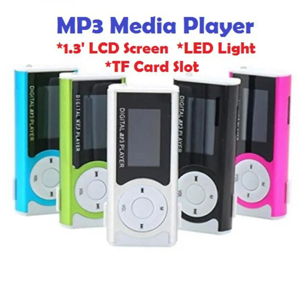 Rechargeable MP3 Lcd Screen Music Player With Headphones Led Light Support External Micro Tf Sd Card Mic Stereo Free Earphones
Rechargeable MP3 Lcd Screen Music Player With Headphones Led Light Support External Micro Tf Sd Card Mic Stereo Free Earphones