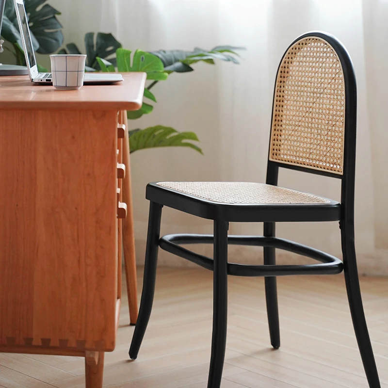 Nordic Lounge Solid Wood Rattan Living Room Simple Backrest Floor Dining Chair Makeup Restaurant Chaise Home Furniture WWH35YH
Nordic Lounge Solid Wood Rattan Living Room Simple Backrest Floor Dining Chair Makeup Restaurant Chaise Home Furniture WWH35YH