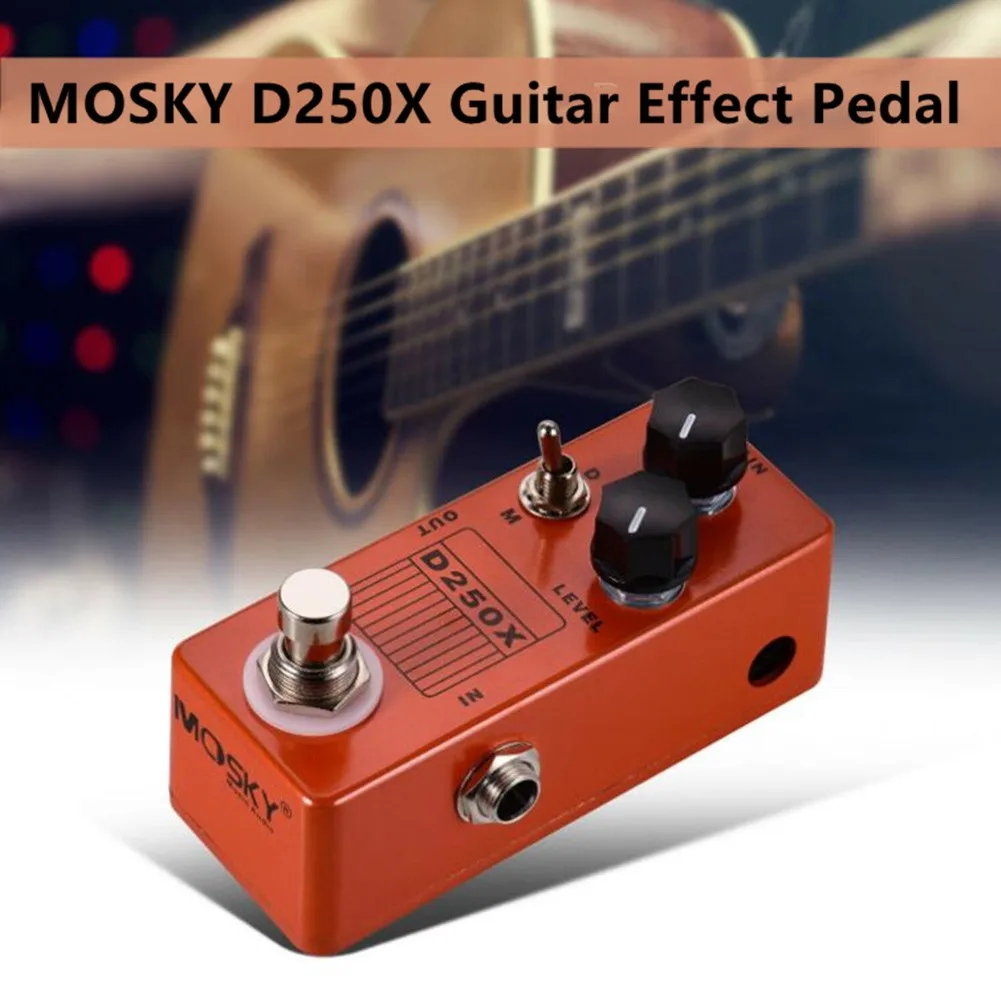 Mosky D250X Guitar Effect Pedal Preamp Overdrive Distortion Effects True Bypass Gain And Level Controls Guitar Effect Pedals
Mosky D250X Guitar Effect Pedal Preamp Overdrive Distortion Effects True Bypass Gain And Level Controls Guitar Effect Pedals
