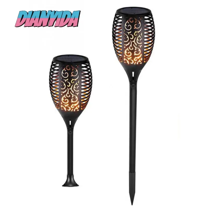 96LED Outdoor Solar Lights Flickering Dancing Flame Torch Solar Light Waterproof Lamp for Garden Decoration Landscape Lawn Path
96LED Outdoor Solar Lights Flickering Dancing Flame Torch Solar Light Waterproof Lamp for Garden Decoration Landscape Lawn Path