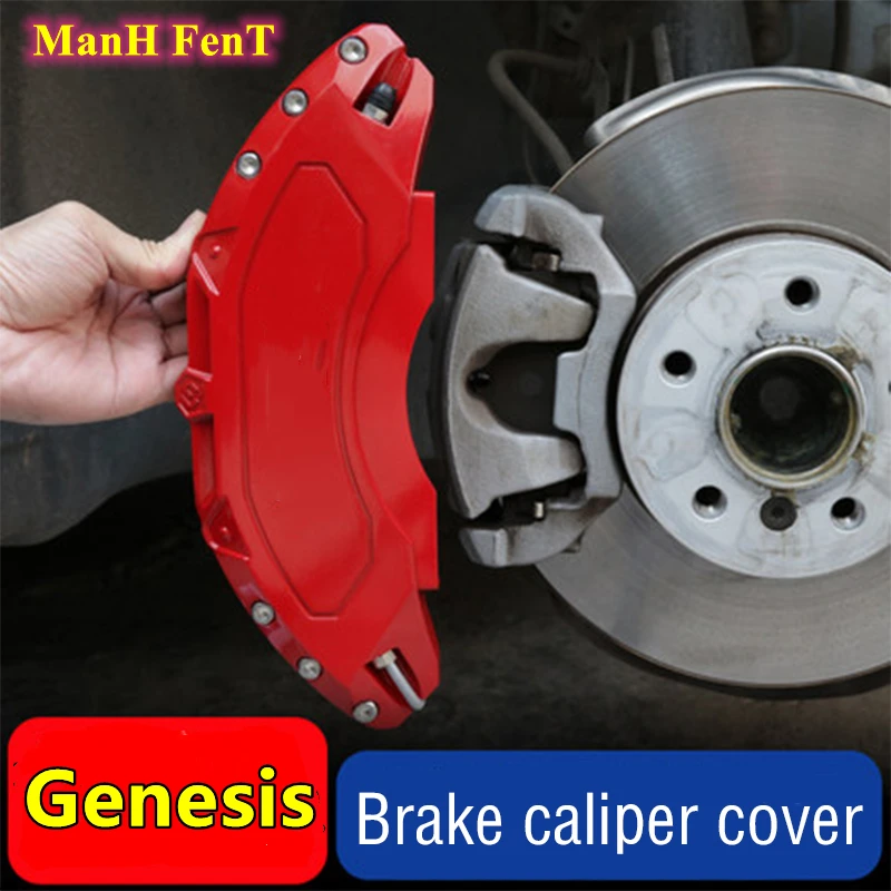 

For Genesis Brake Caliper Cover Aluminum Metal Fit G70 G80 G90 GV60 GV70 GV80