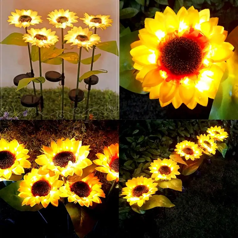 Outdoor Colorful Light Solar Small Wild Flower Landscape Courtyard Lawn Lamp Garden Decoration Led Solar Sun Flower Lamp
Outdoor Colorful Light Solar Small Wild Flower Landscape Courtyard Lawn Lamp Garden Decoration Led Solar Sun Flower Lamp