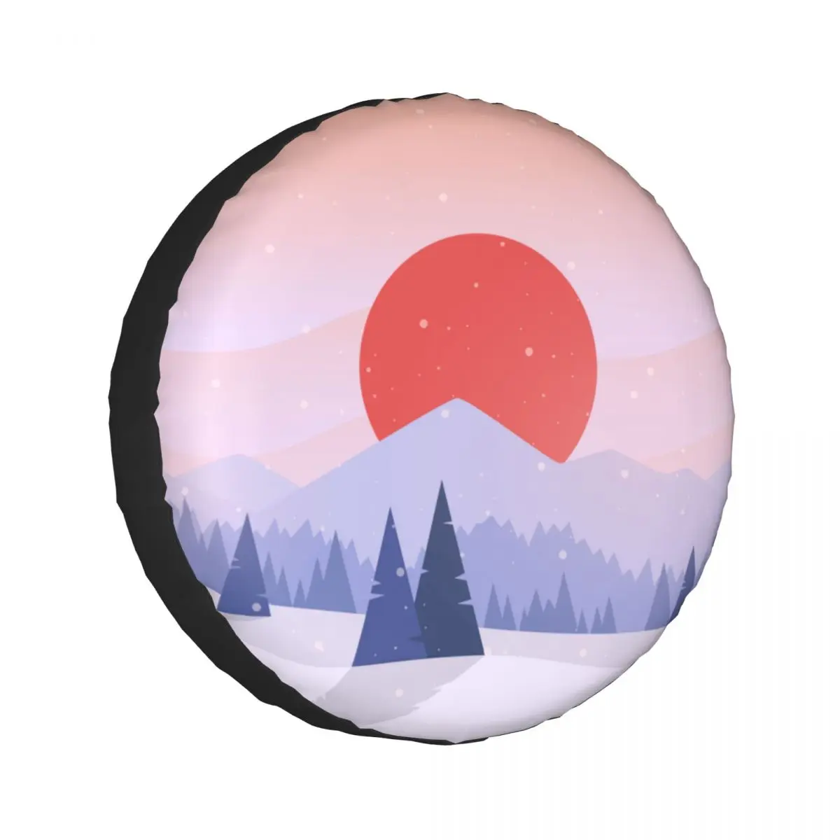 1PC Car Spare Tire Cover Flat Winter Sunset Painting Polyester Auto Wheel Tire Storage Bag Vehicle Tyre Dust-proof Protector 
1PC Car Spare Tire Cover Flat Winter Sunset Painting Polyester Auto Wheel Tire Storage Bag Vehicle Tyre Dust-proof Protector