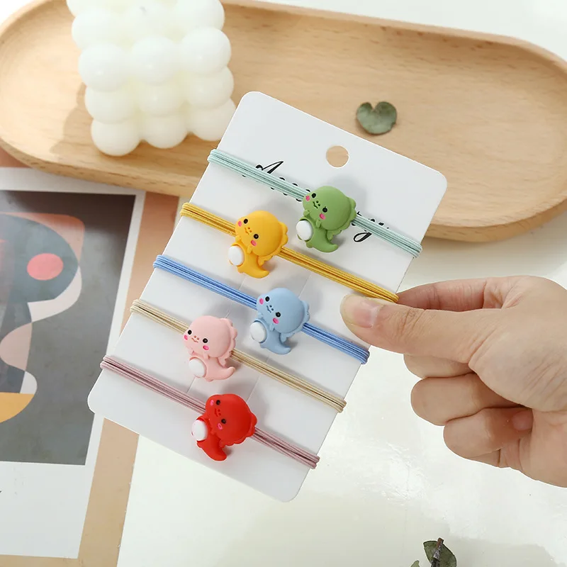 5pcs Kids Elastic Hair Bands Cute Cartoon Dinosaur Hair Rope Hair Tie for Girls Headwear Headdress Kids Hair Accessories
5pcs Kids Elastic Hair Bands Cute Cartoon Dinosaur Hair Rope Hair Tie for Girls Headwear Headdress Kids Hair Accessories