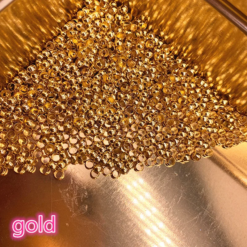 DIY 2/2.5/3/4mm Copper Ball End Crimp Beads Diameter Stopper Spacer Beads For Jewelry Making Finding #01
DIY 2/2.5/3/4mm Copper Ball End Crimp Beads Diameter Stopper Spacer Beads For Jewelry Making Finding #01