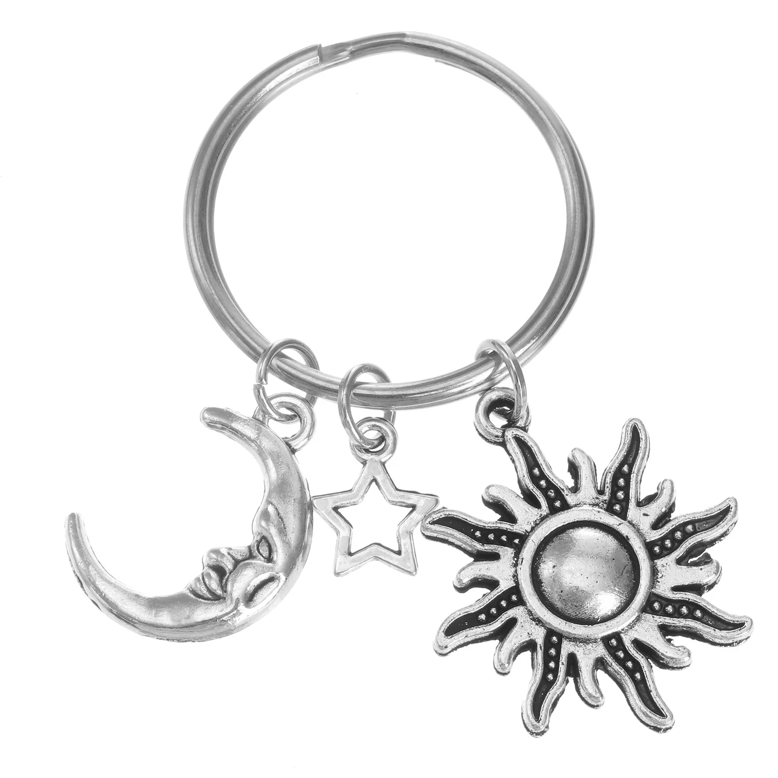 Gadpiparty Sun Moon Star Keychain Stainless Steel Best Friends Key Ring Purse Handbag Backpack Charm Car Ring Keyring Jewelry
Gadpiparty Sun Moon Star Keychain Stainless Steel Best Friends Key Ring Purse Handbag Backpack Charm Car Ring Keyring Jewelry