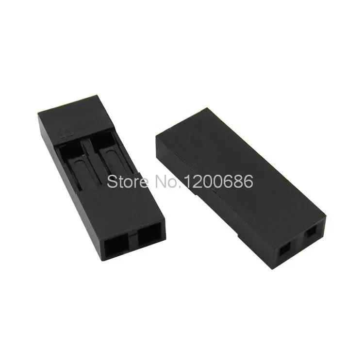 Dupont Connector Housing Female 2.54mm 1x2P
Dupont Connector Housing Female 2.54mm 1x2P