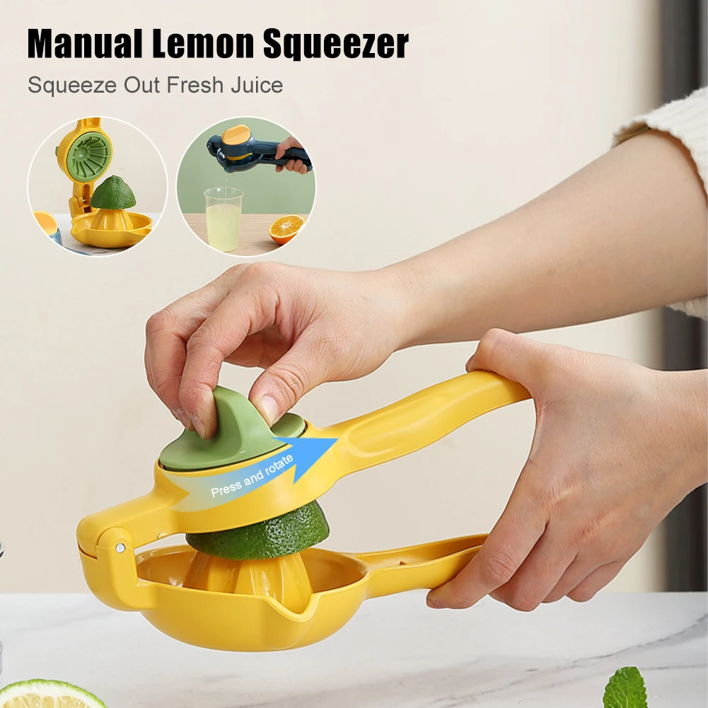 Manual Lemon Squeezer Citrus Lemon Lime Juicer Press and Rotate Manual Citrus Squeezer Hand Press with Long Handle More Juice
Manual Lemon Squeezer Citrus Lemon Lime Juicer Press and Rotate Manual Citrus Squeezer Hand Press with Long Handle More Juice