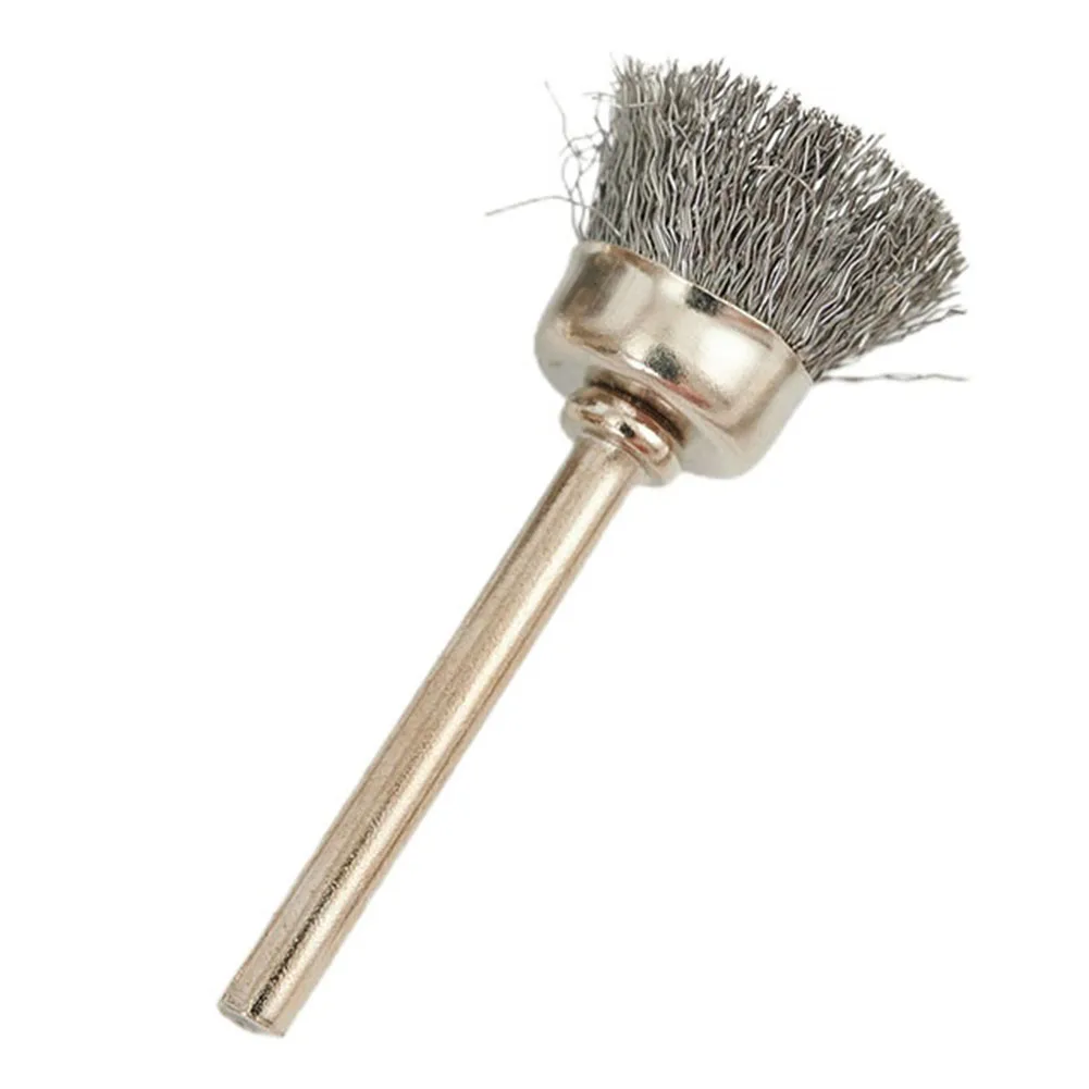 Abrasive Tool Wire Brush Rotary Tool Silver Stainless Steel Stripping Residue Wire Brushes 3.0mm Shank Abrasive Tool
Abrasive Tool Wire Brush Rotary Tool Silver Stainless Steel Stripping Residue Wire Brushes 3.0mm Shank Abrasive Tool
