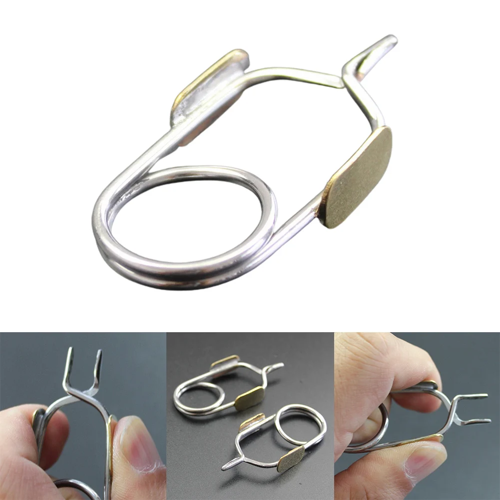 Stainless Steel Hackle Pliers Fishing Accessories Fly Tying Tool Hackle Clip Feather Material Pliers Finger Pads Pesca Tackle
Stainless Steel Hackle Pliers Fishing Accessories Fly Tying Tool Hackle Clip Feather Material Pliers Finger Pads Pesca Tackle