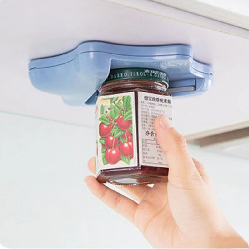 Can Opener Creative Can Opener Under The Cabinet Self-adhesive Jar Bottle Opener Top Lid Remover Helps Tired or Wet Hand Random 
Can Opener Creative Can Opener Under The Cabinet Self-adhesive Jar Bottle Opener Top Lid Remover Helps Tired or Wet Hand Random