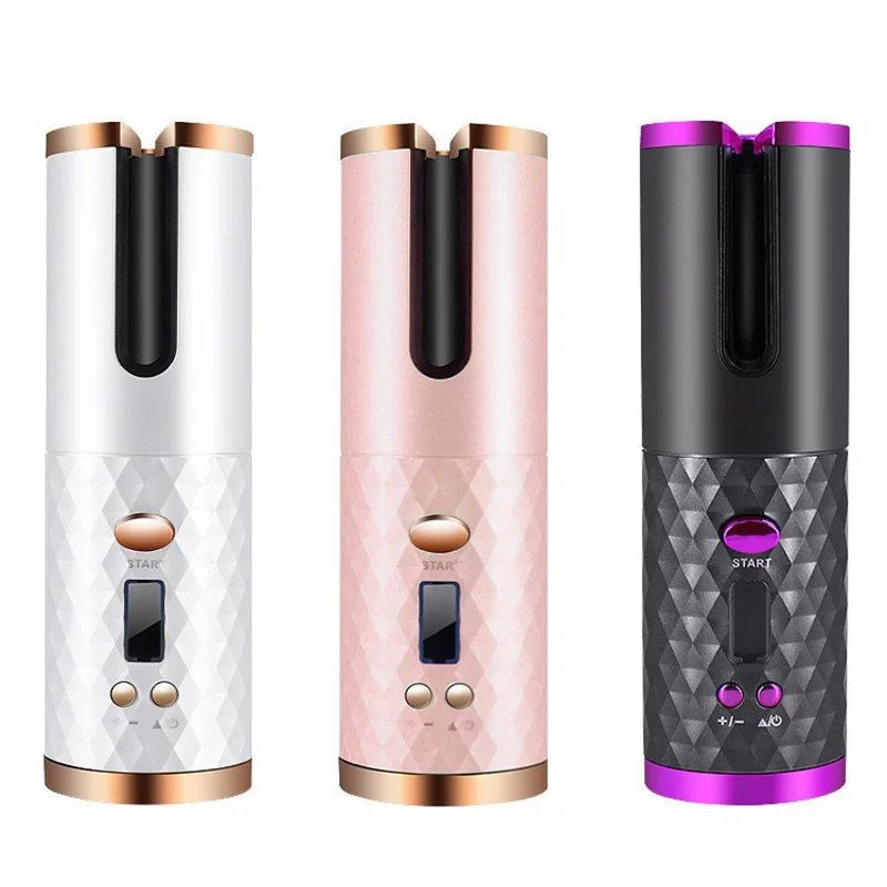 Rechargeable Automatic Hair Curler Women Portable Hair Curling Iron LCD Display Ceramic Curly Rotating Curling Wave Styer
Rechargeable Automatic Hair Curler Women Portable Hair Curling Iron LCD Display Ceramic Curly Rotating Curling Wave Styer