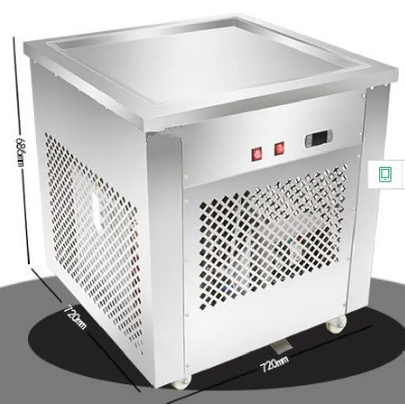 Ntelligent Temperature Control Large Single Pot Fry Yogurt Machine Commercial Fry Ice Cream Roll Machine Fry Ice Cream
Ntelligent Temperature Control Large Single Pot Fry Yogurt Machine Commercial Fry Ice Cream Roll Machine Fry Ice Cream