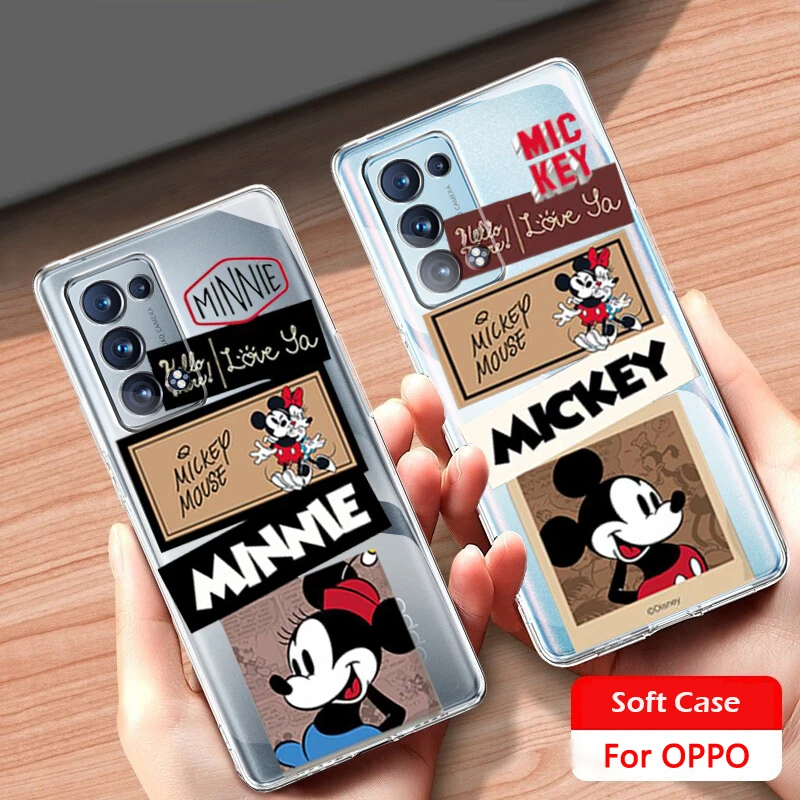 Luxury Mickey Minnie Cool Transparent Phone Case For OPPO Find X5 X3 Neo Lite F21 Pro A96 A57 A74 A76 A72 A55 A54S A53 A16 A9
Luxury Mickey Minnie Cool Transparent Phone Case For OPPO Find X5 X3 Neo Lite F21 Pro A96 A57 A74 A76 A72 A55 A54S A53 A16 A9
