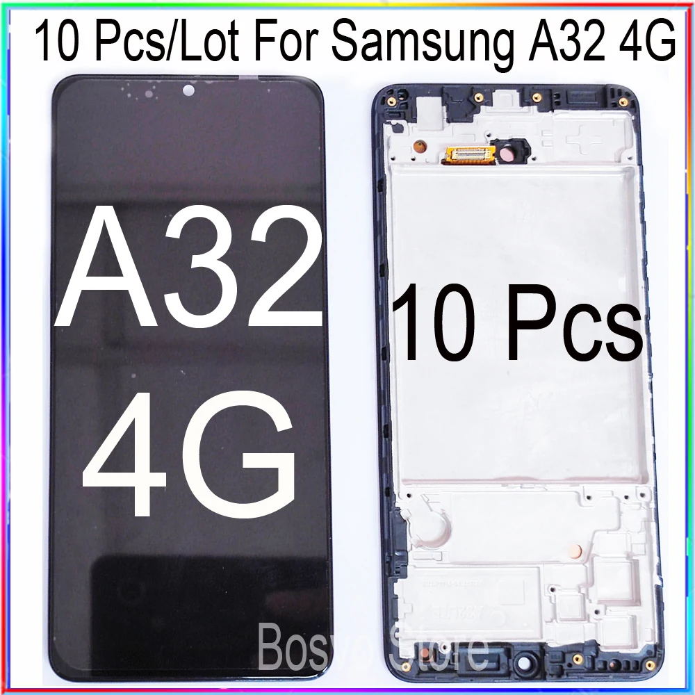 Wholesale 10 Pieces/Lot for Samsung A32 4G Lcd screen display with touch with frame assembly A325 A325F SM-A325F/DS
Wholesale 10 Pieces/Lot for Samsung A32 4G Lcd screen display with touch with frame assembly A325 A325F SM-A325F/DS