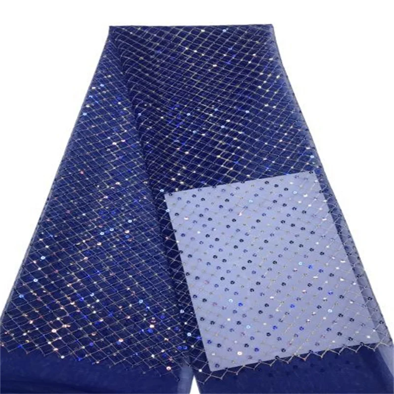 Royal Blue French Lace Fabric Mesh African Lace Fabric Sequins Nigerian Lace Fabric High Quality Dress For Wedding Party Dress
Royal Blue French Lace Fabric Mesh African Lace Fabric Sequins Nigerian Lace Fabric High Quality Dress For Wedding Party Dress