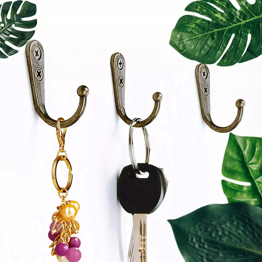 New 10/20 pieces wall-mounted hooks single robe coat hat rack key hanging with 40 pieces of screws home storage hooks organizing
New 10/20 pieces wall-mounted hooks single robe coat hat rack key hanging with 40 pieces of screws home storage hooks organizing