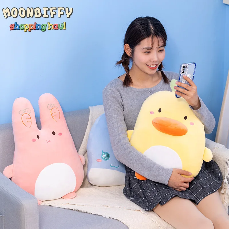 Kawaii Soft Animal Pillow Toys Dolphion Duck Rabbit elephant Toys For Children Stuffed Plush Toys Lovely Room Decoration Pillow
Kawaii Soft Animal Pillow Toys Dolphion Duck Rabbit elephant Toys For Children Stuffed Plush Toys Lovely Room Decoration Pillow