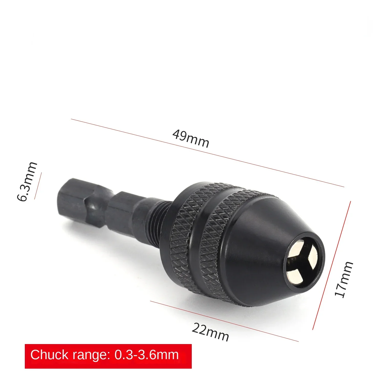 DEANPLANNWG Бесключевой патрон для дрели 0,3-3,6 мм 
DEANPLANNWG Бесключевой патрон для дрели 0,3-3,6 мм