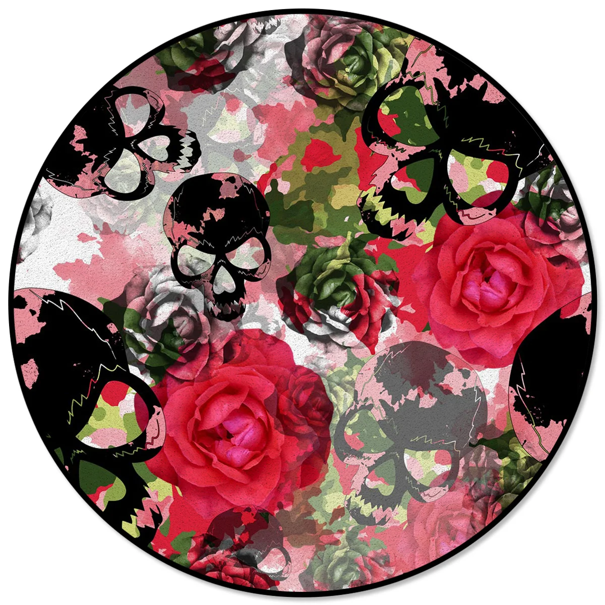 Cranium Flower Watercolor Painting Rugs And Carpets For Home Living Room Round Rug For Children Rooms Non-slip
Cranium Flower Watercolor Painting Rugs And Carpets For Home Living Room Round Rug For Children Rooms Non-slip