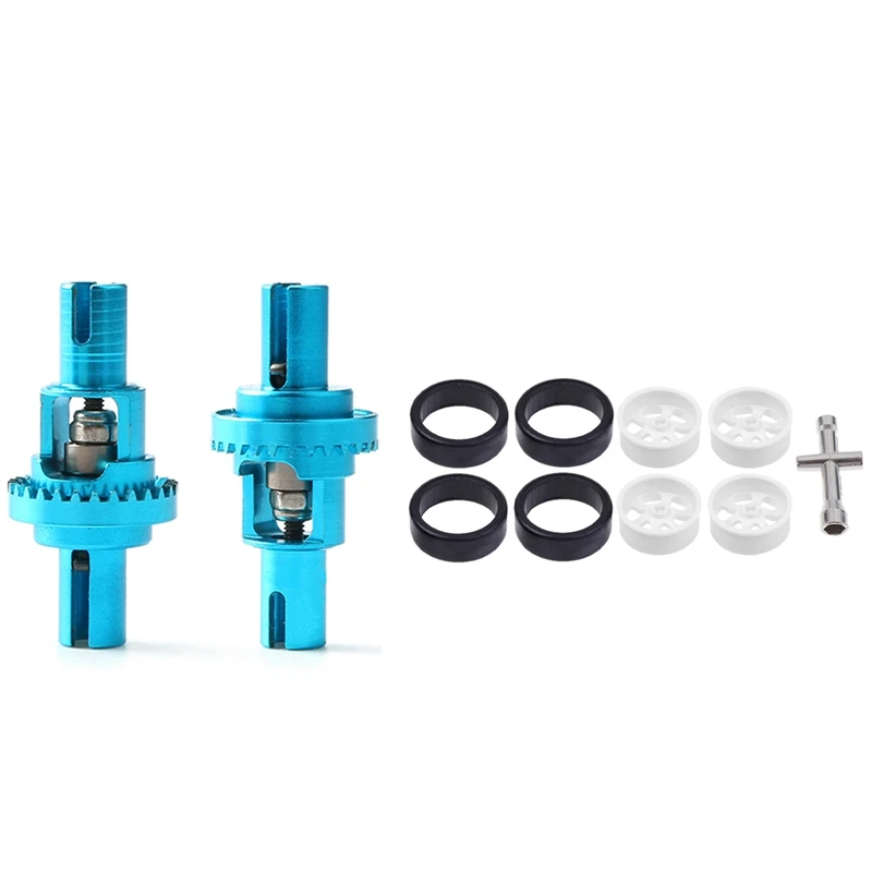 2 Set RC Car Part: 1 Set Metal Differential Mechanism & 1 Set Wheel Rim Hub With Tire
2 Set RC Car Part: 1 Set Metal Differential Mechanism & 1 Set Wheel Rim Hub With Tire