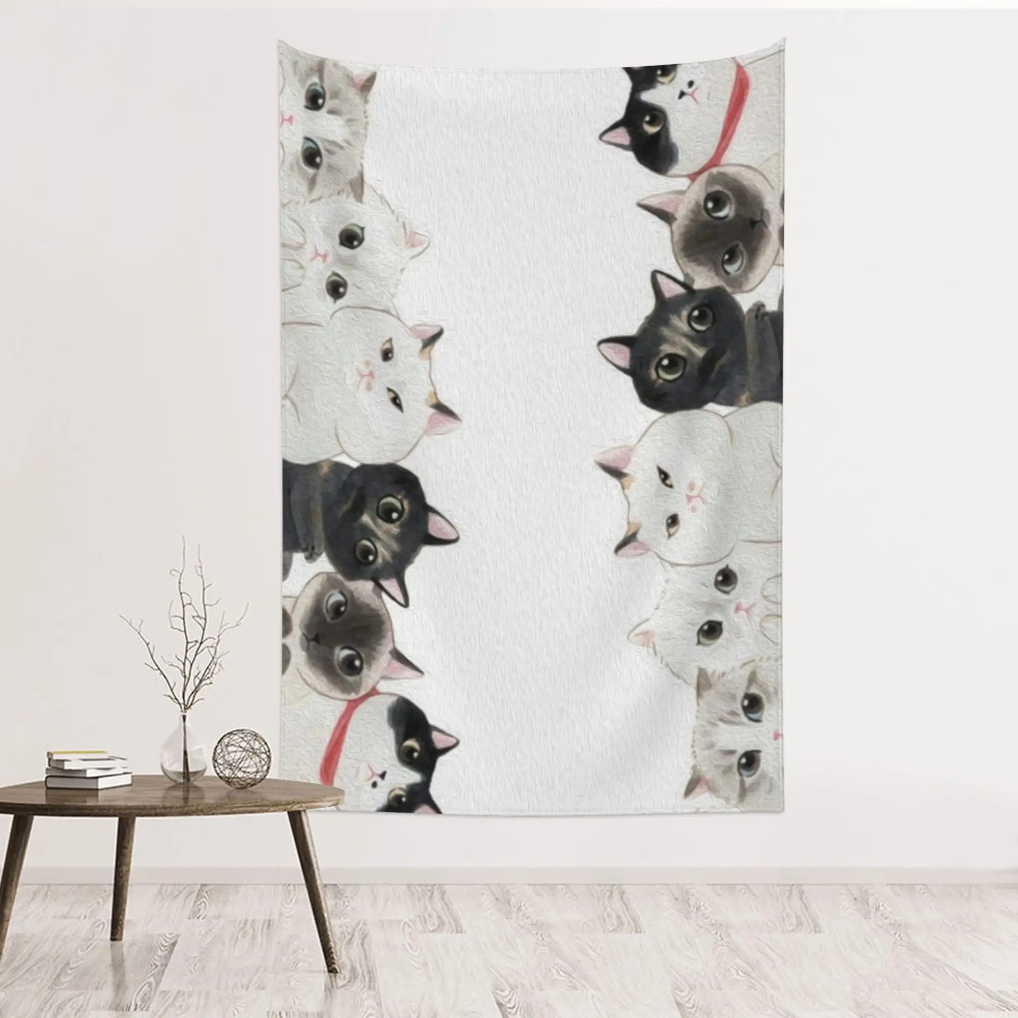 Tarot Card Hanging Cloth Bohemian Tapestry Wall Hanging Naughty Cute Cat Mysterious Divination Witchcraft Room Decoration Mural
Tarot Card Hanging Cloth Bohemian Tapestry Wall Hanging Naughty Cute Cat Mysterious Divination Witchcraft Room Decoration Mural
