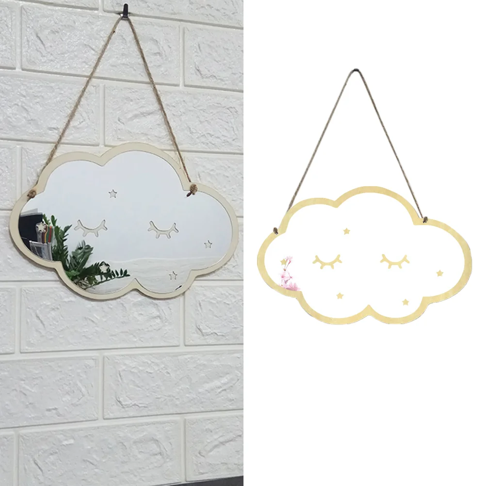 Acrylic Wall Mirror Wooden Frame Hanging Mirror Cartoon Wooden Crafts with Rope for Home Room Hotel
Acrylic Wall Mirror Wooden Frame Hanging Mirror Cartoon Wooden Crafts with Rope for Home Room Hotel
