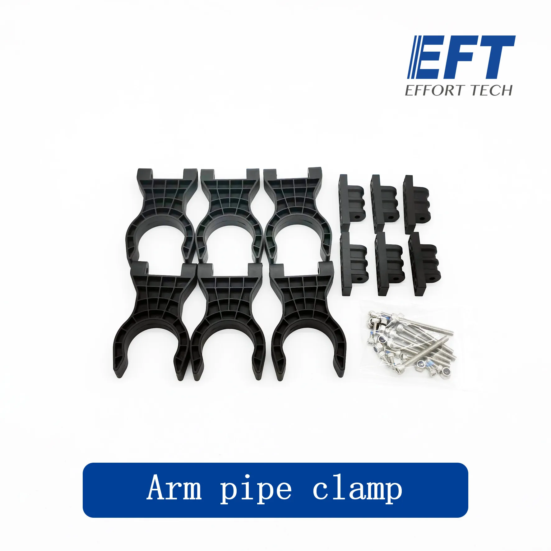 6pcs EFT plant protection drone accessories arm pipe clamp 30mm 35mm 40mm for EFT E416P E616P E610P E410P E610S E616S Frame
6pcs EFT plant protection drone accessories arm pipe clamp 30mm 35mm 40mm for EFT E416P E616P E610P E410P E610S E616S Frame