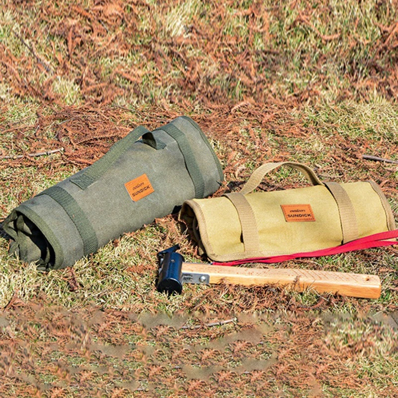 Canvas Ground Nail Storage Bag Outdoor Tent Hammer Stakes Pegs Carrying Pouch Folding Camping Tool Hammer Wind Rope Organizer
Canvas Ground Nail Storage Bag Outdoor Tent Hammer Stakes Pegs Carrying Pouch Folding Camping Tool Hammer Wind Rope Organizer