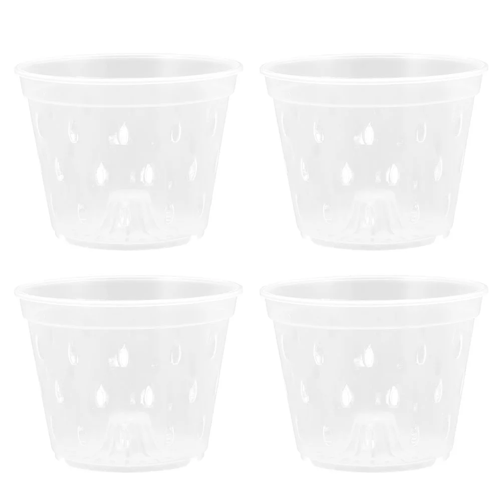 4Pcs Orchid Growing Pots Orchid Flower Pot African Violet Planter Transplanting Pot Planter Starting Pots
4Pcs Orchid Growing Pots Orchid Flower Pot African Violet Planter Transplanting Pot Planter Starting Pots