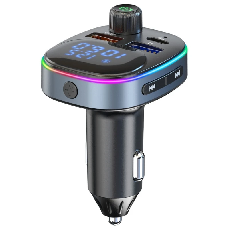 BC82 Bluetooth-совместимый 5,0 передатчик автомобильный FM Музыкальный плеер HiFi Звуковой адаптер
BC82 Bluetooth-совместимый 5,0 передатчик автомобильный FM Музыкальный плеер HiFi Звуковой адаптер