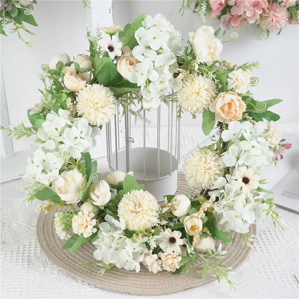 ZK20 Simulation Garland Ornaments Wedding Room Door Lintel Flower Photography Props Window Living Room Flower Decoration
ZK20 Simulation Garland Ornaments Wedding Room Door Lintel Flower Photography Props Window Living Room Flower Decoration