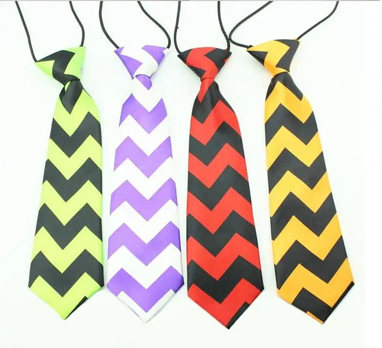 

New 50PC/Lot Wave Shape Style Large Dog Neckties Mix style large ties For Big Pet Dogs Ties Grooming Bow Ties Dog Supplies