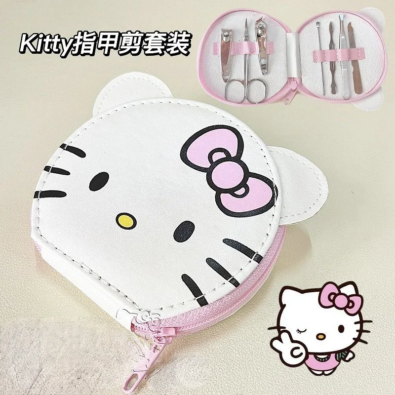 Sanrio HelloKitty новый креативный мультяшный милый Девочка Сердце модный простой
